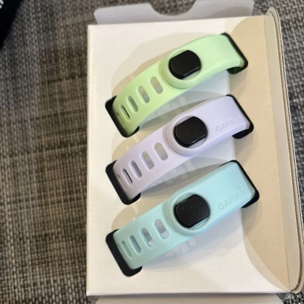 New Garmin Vivofit 2 - Box Of 3 Replacement Bands (Size Small) Pastel Colors